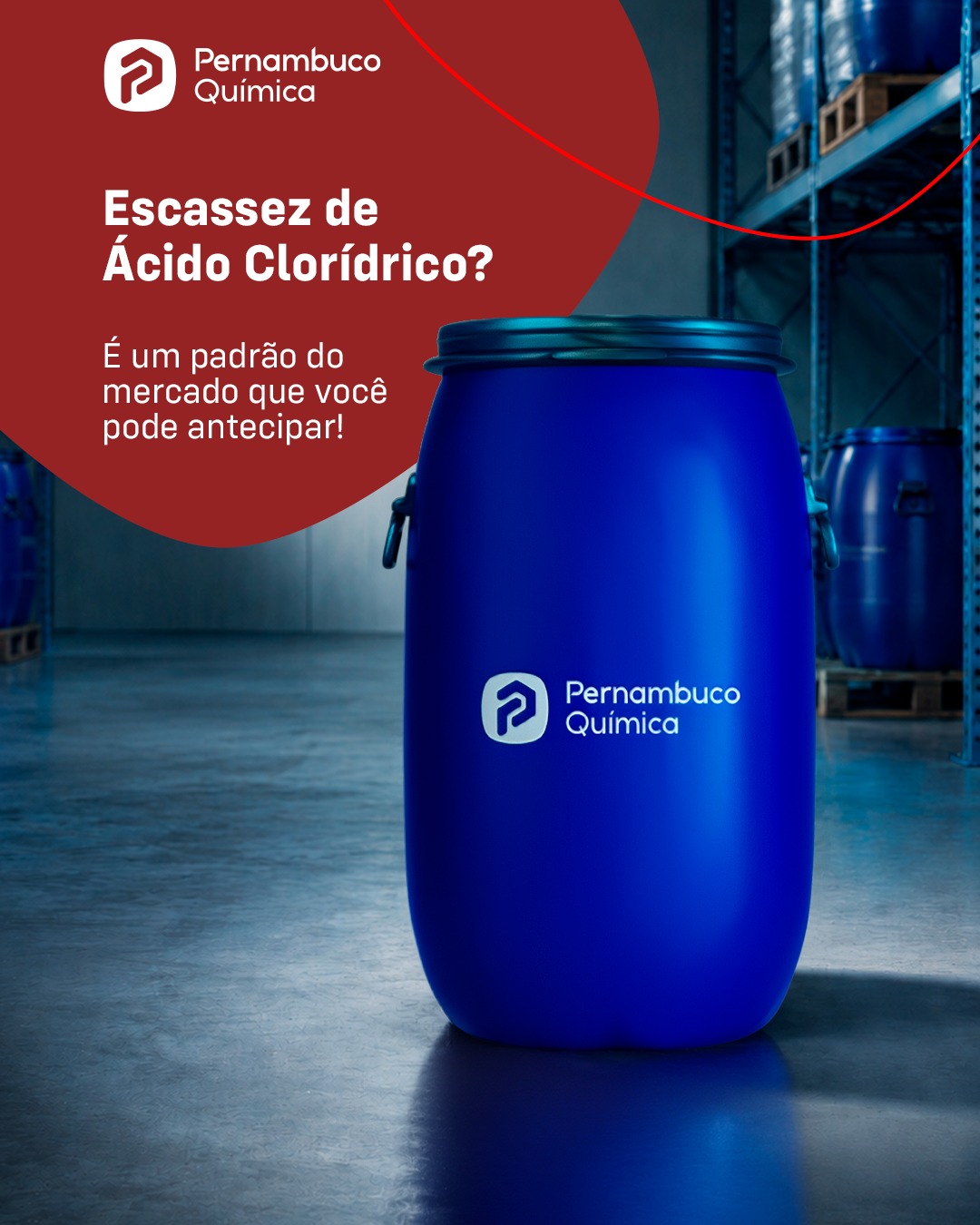 O Ácido Clorídrico não é produzido de forma independente: é um coproduto de outros processos industriais. Quando essas indústrias reduzem sua operação, o reflexo é imediato: ⚠️ Menos produto disponível; ⚠️ Preços mais altos; ⚠️ Prazos de entrega maiores. E quem não estava preparado, sente na produção. A boa notícia é que esse comportamento é previsível e empresas que planejam o abastecimento estrategicamente saem na frente. Por isso, programe suas compras com antecedência e evite a compra de ácido clorídrico só quando o estoque acaba. A Pernambuco Química conhece as oscilações do setor e ajuda seus clientes a nunca pararem por falta de insumo. Pernambuco Química, compostos por compromisso e qualidade. #PernambucoQuímica